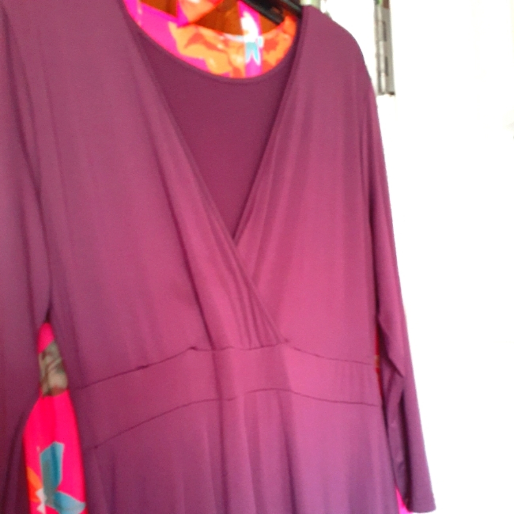 Long sleeve maxie gown 2XXL
